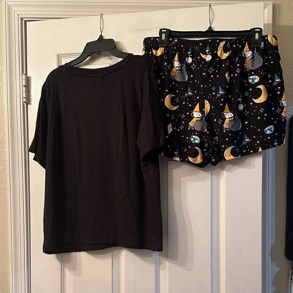 Snoopy Witch Halloween Woman’s Pajamas Set - Picture 6 of 6